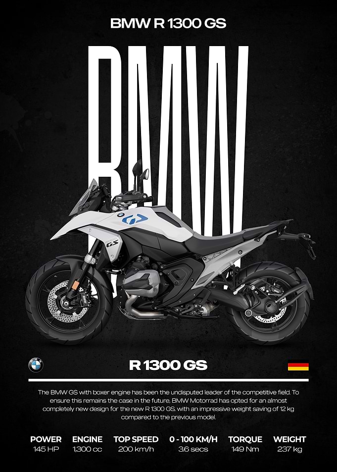 BMW R 1300 GS Motorcycle