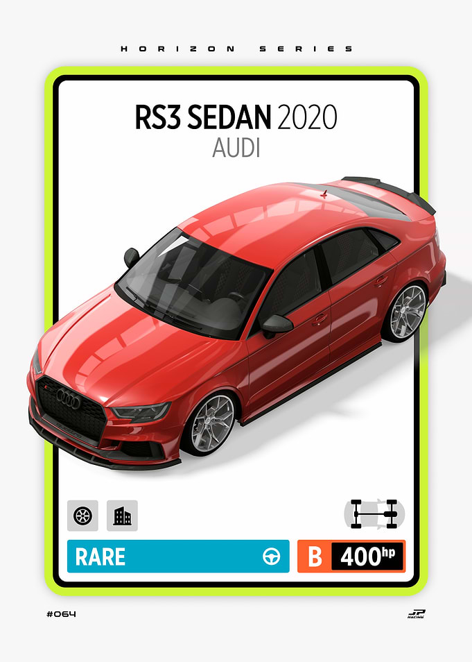 Audi RS3 Sedan 2020 Card