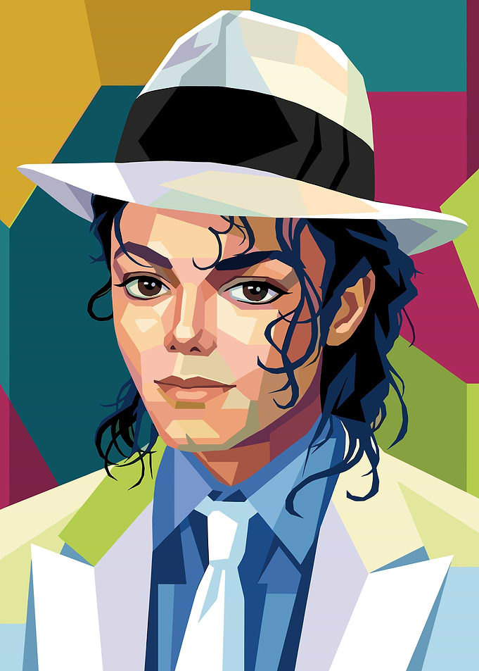 Michael Jackson Pop Art Portrait