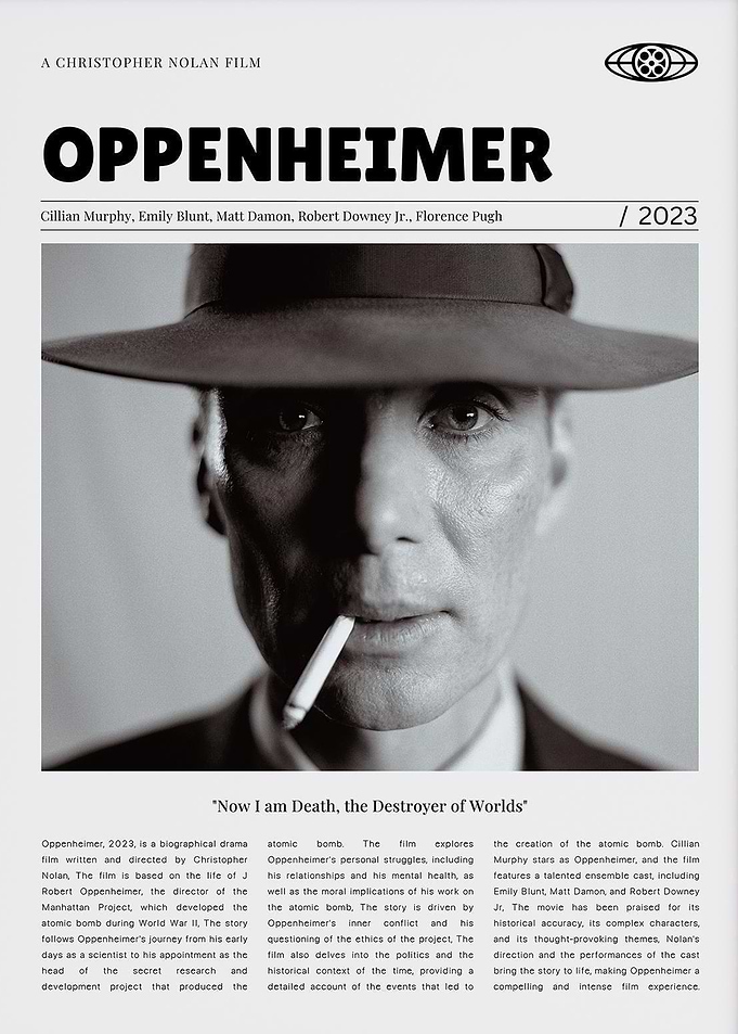 Oppenheimer Movie Poster