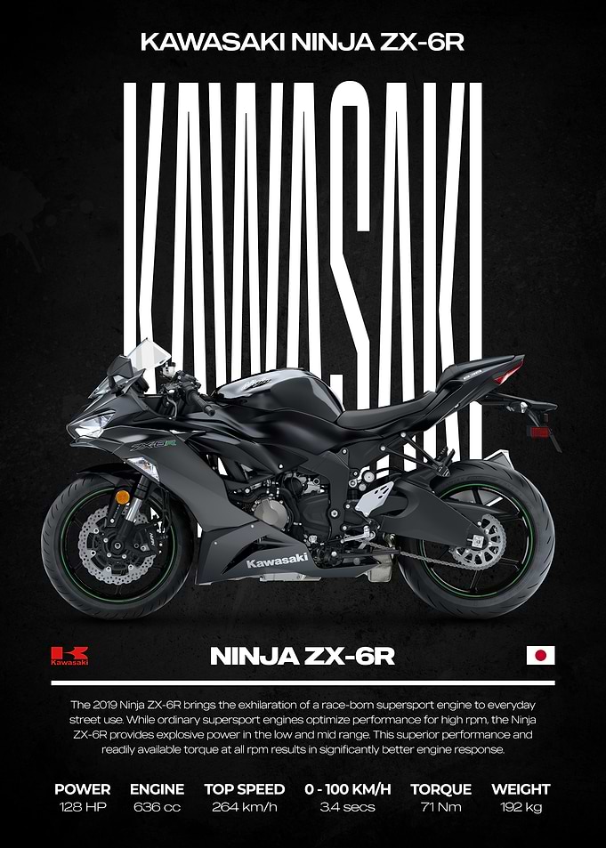 Kawasaki Ninja ZX-6R Motorcycle