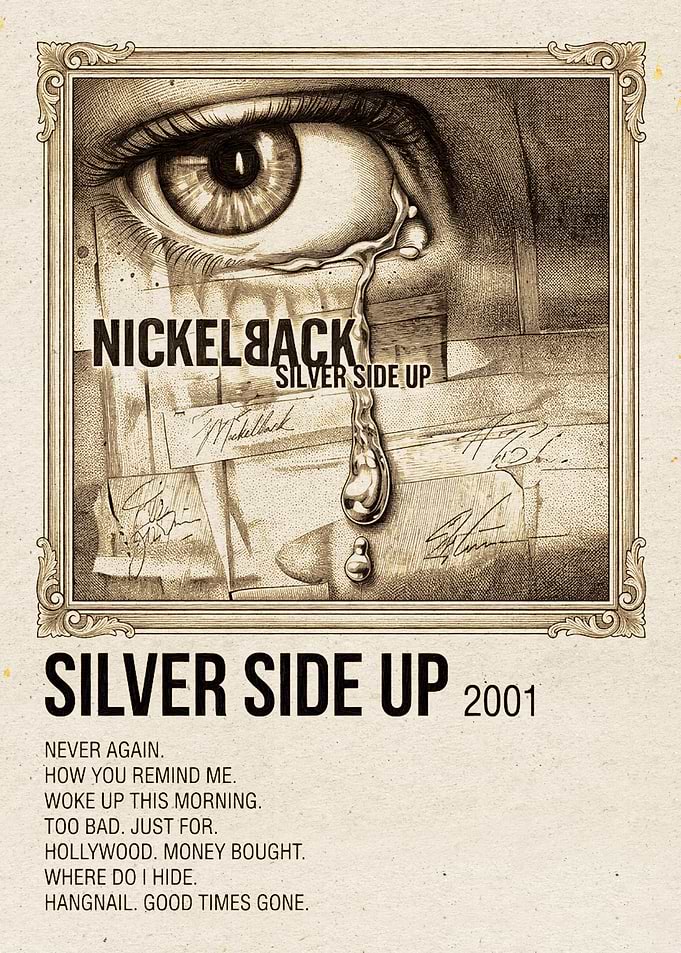 Nickelback Silver Side Up Album Art