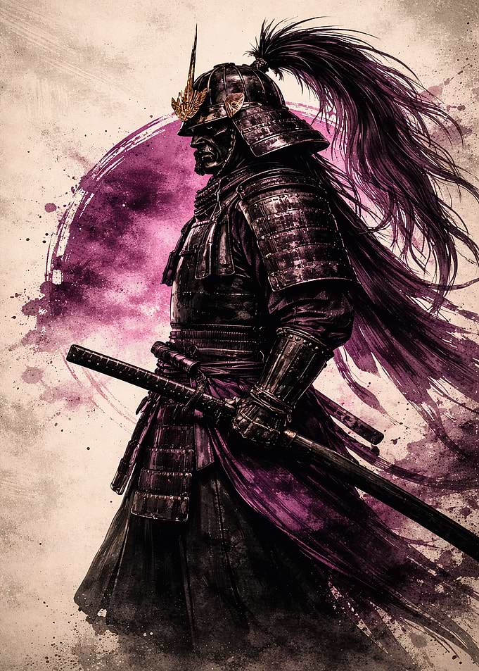 Samurai Warrior with Katana