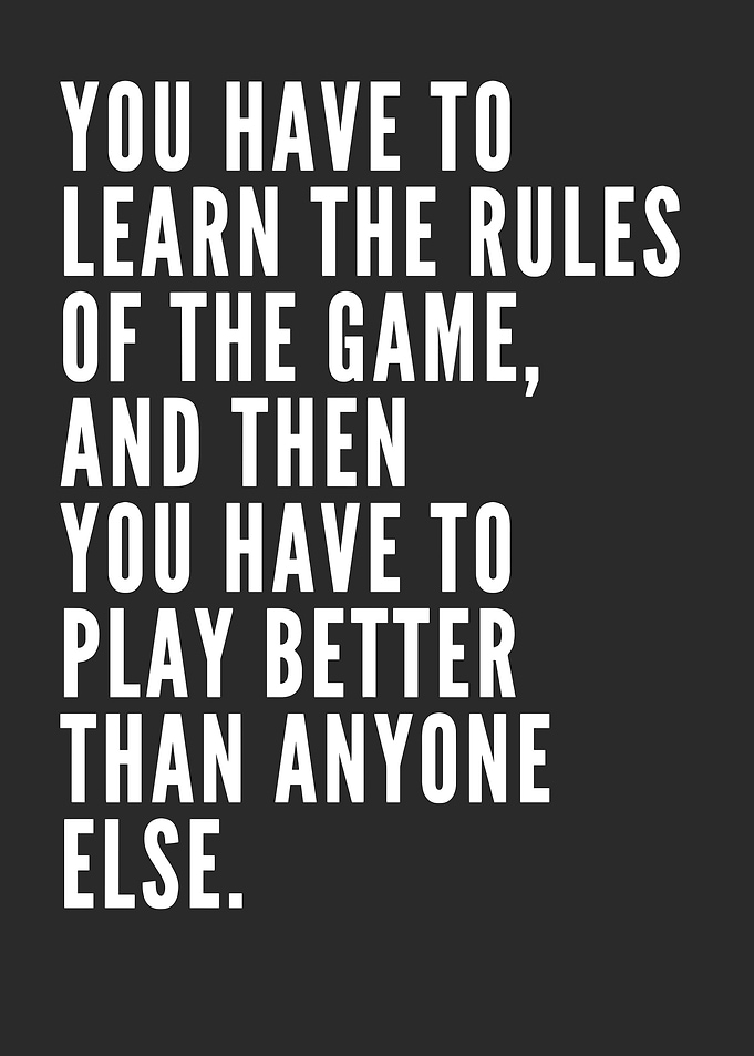 Motivational Quote About Game Rules