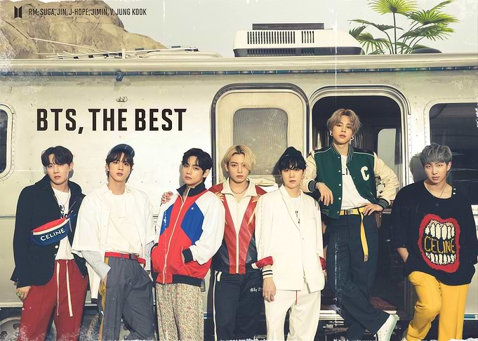 BTS The Best Album Cover