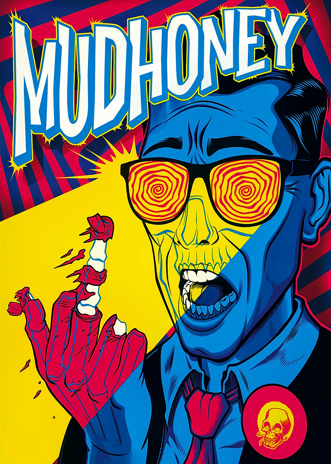 Mudhoney Skull Graphic