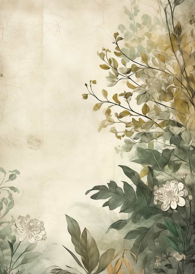 Vintage Floral Botanical