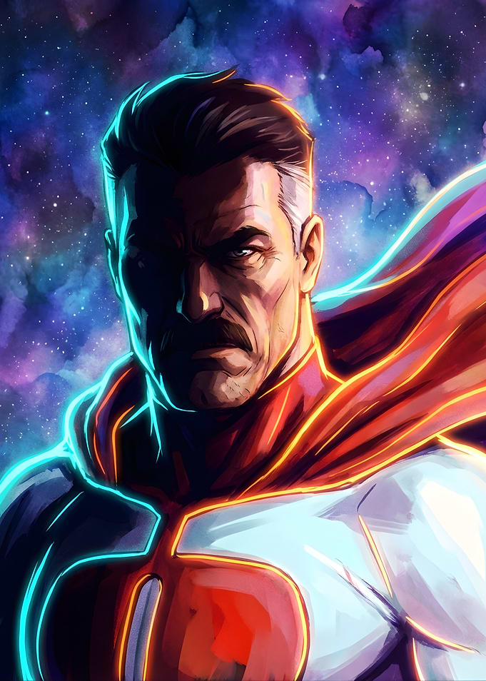Omni-Man in Space
