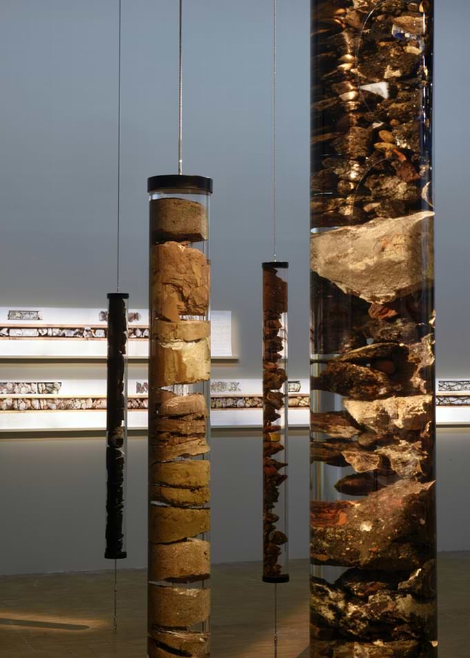 Hanging Cylinders with Natural Materials