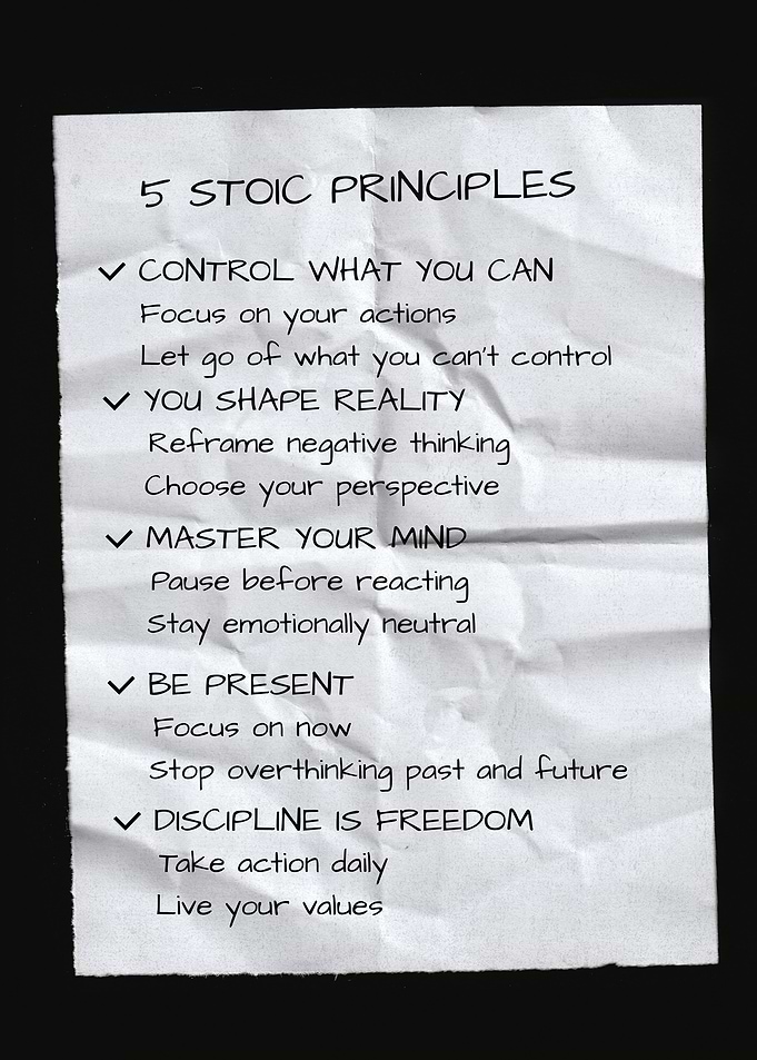 5 Stoic Principles