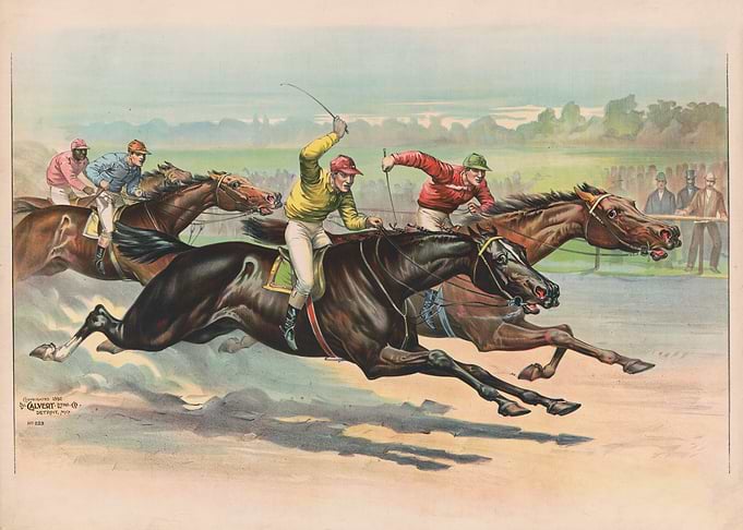 Horse Race Finish