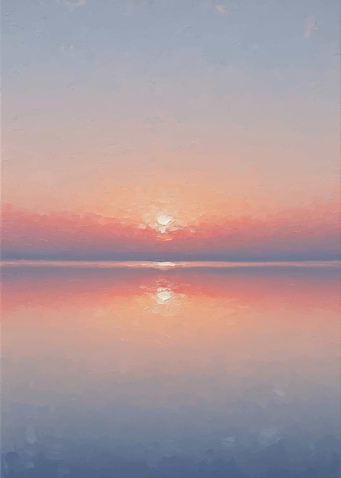 Sunset Reflection on Water