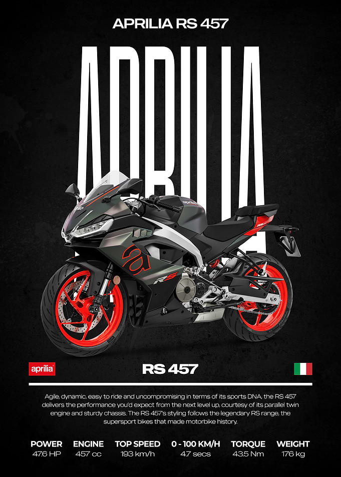 Aprilia RS 457 Motorcycle