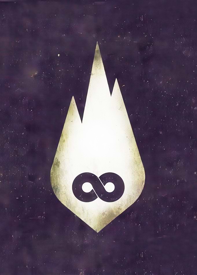 Flame Infinity Symbol