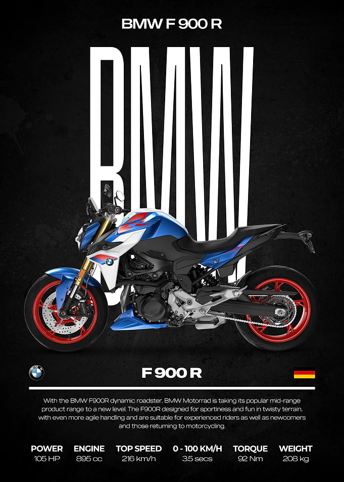 BMW F 900 R Motorcycle