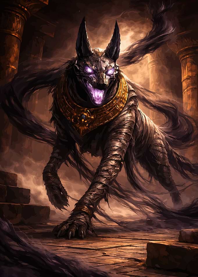 Anubis Mummy Creature