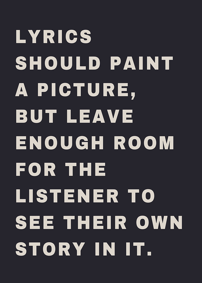 Inspirational Lyrics Quote