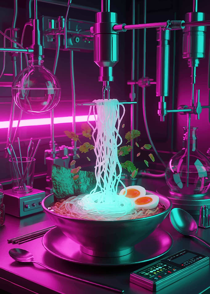 Futuristic Ramen Lab