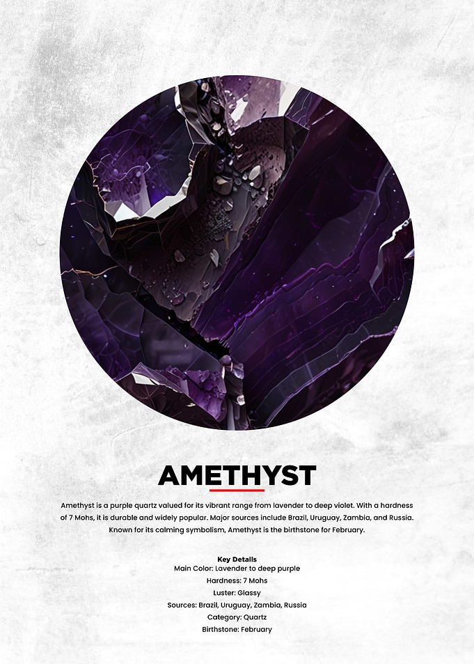Amethyst Gemstone Information