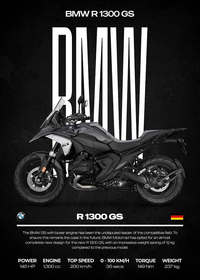 BMW R 1300 GS Motorcycle