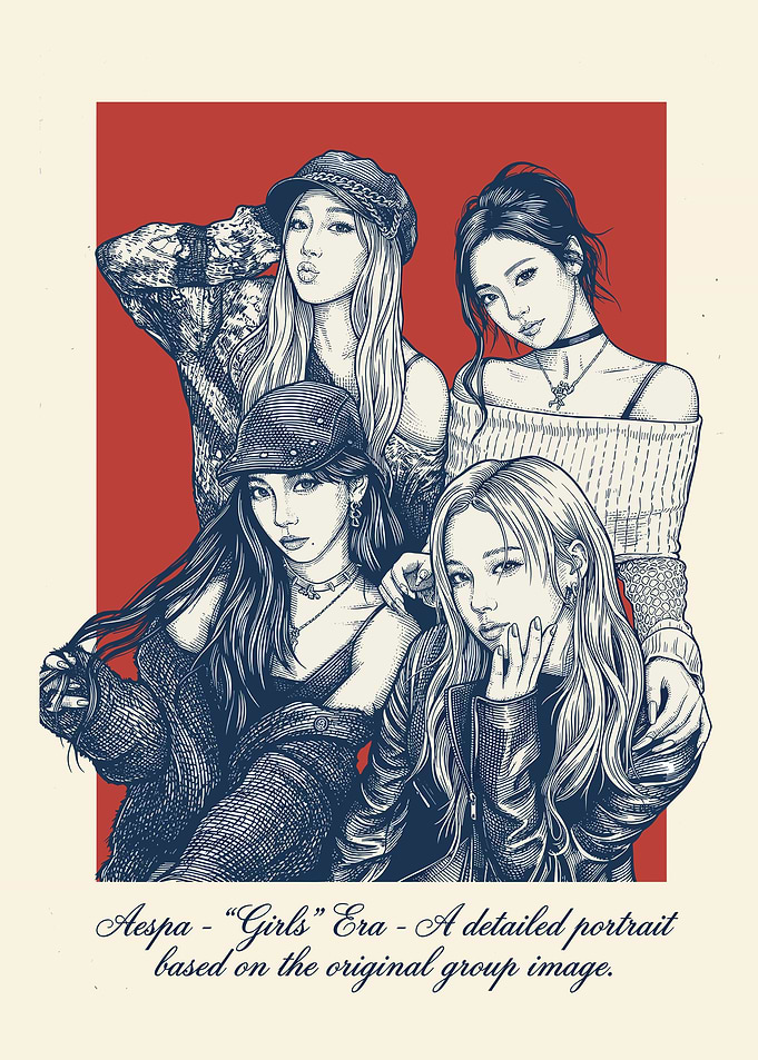 Aespa 'Girls' Era Portrait