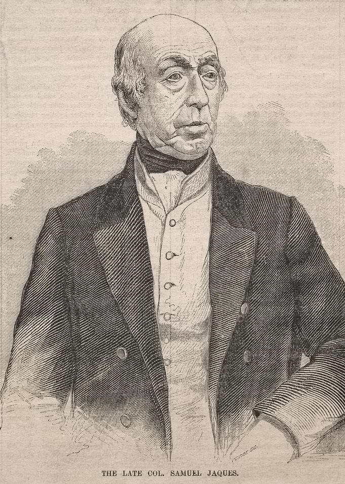 Portrait of Colonel Samuel Jaques