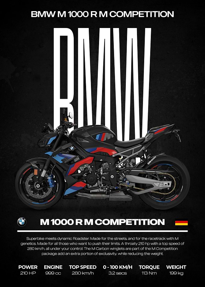 BMW M 1000 R M Competition Motorcycle