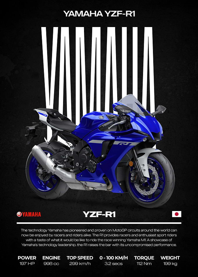 Yamaha YZF-R1 Motorcycle
