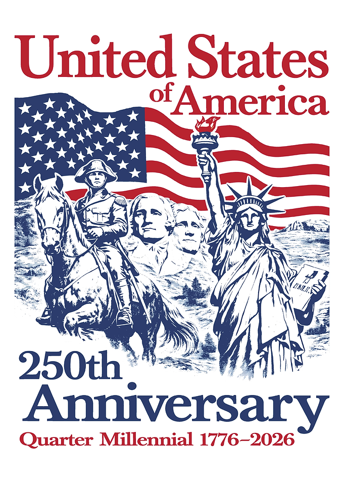United States 250th Anniversary Poster
