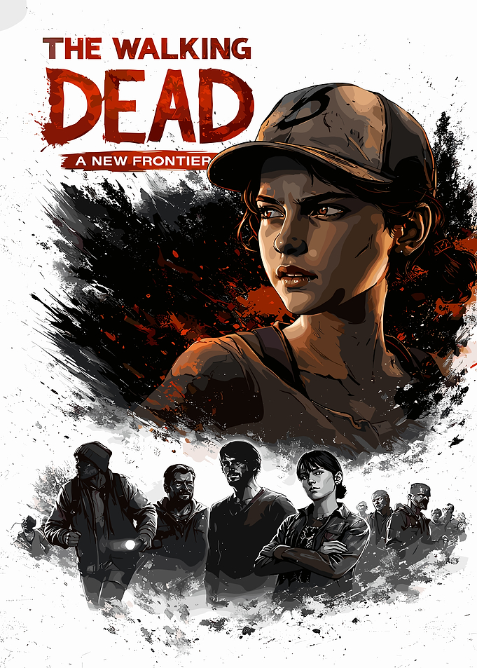 The Walking Dead A New Frontier Poster