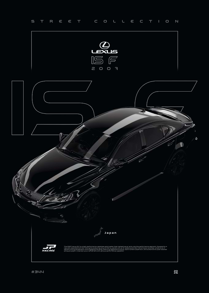 Lexus IS-F 2009 Black Series