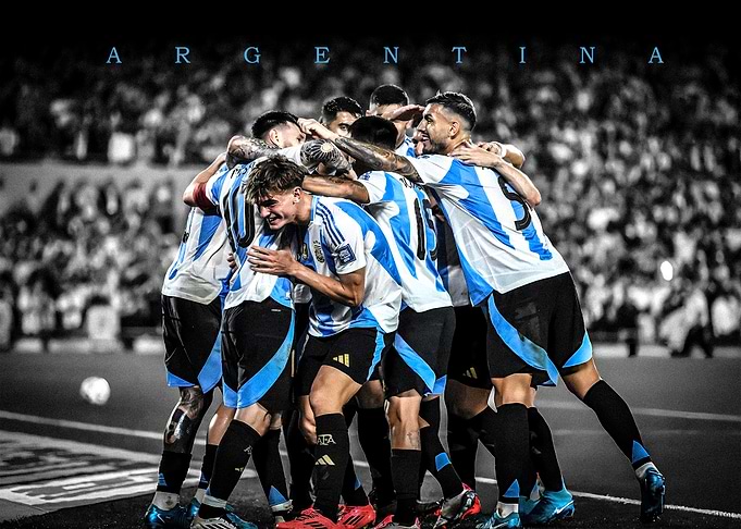 Argentina Football Team Celebration