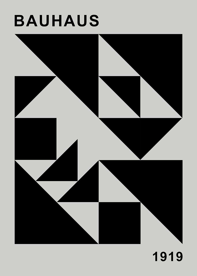Bauhaus 1919 Geometric