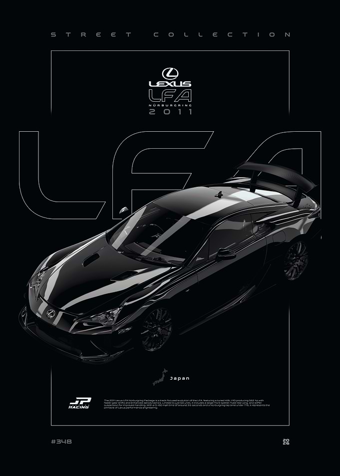 Lexus LFA Nurburgring Package 2011 Black Series