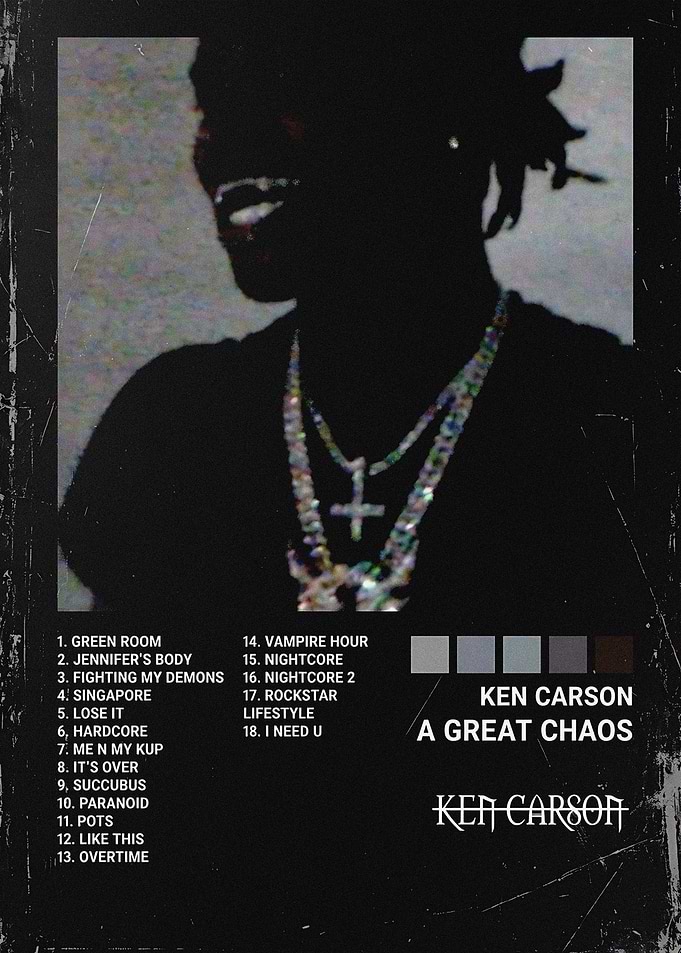 Ken Carson A Great Chaos Album Art