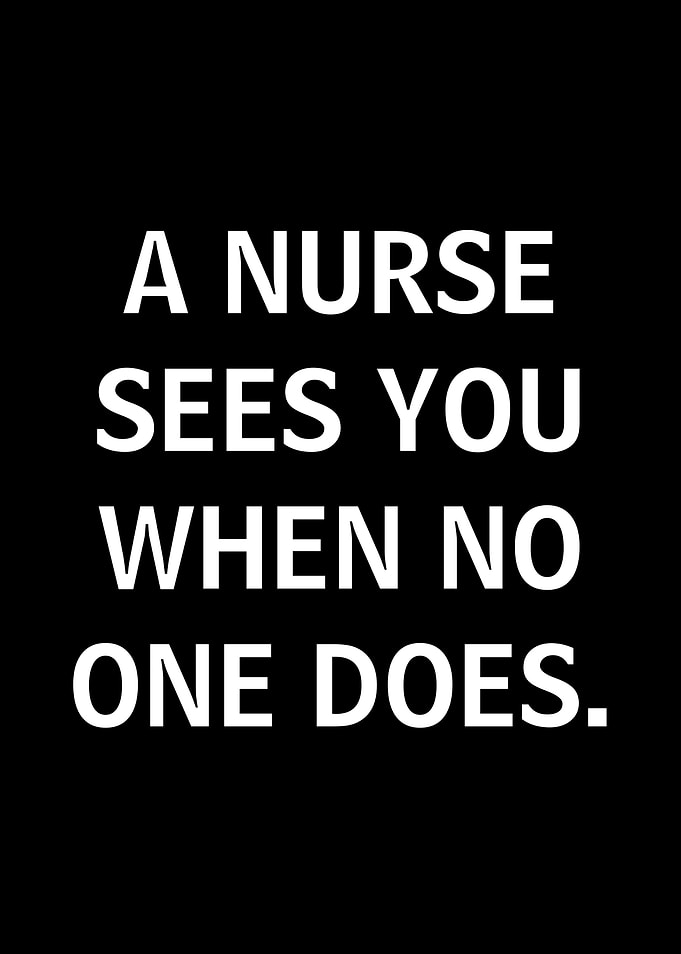 Nurse Quote Text Art