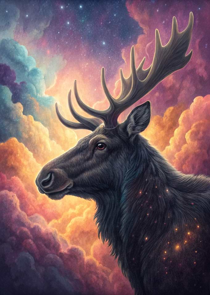 Cosmic Moose in Nebula