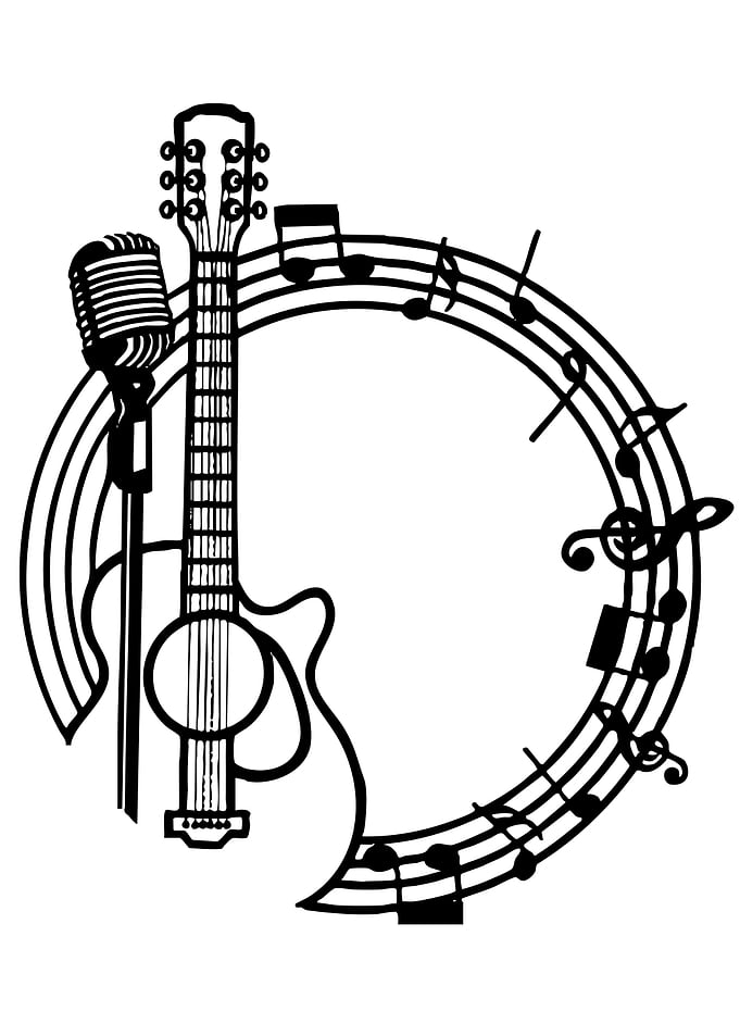 Music Elements Silhouette