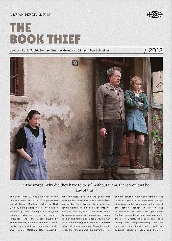 The Book Thief Movie Poster