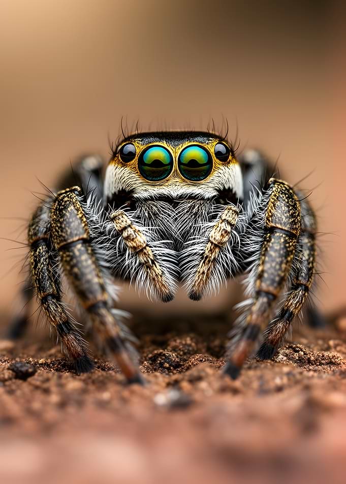 Jumping Spider Macro Shot