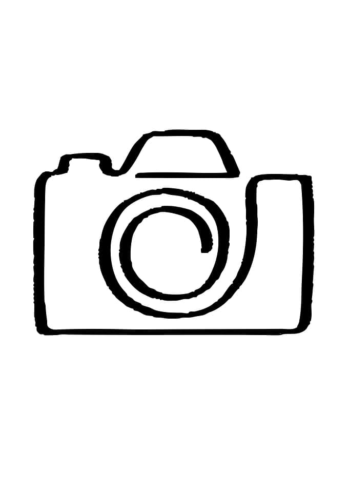 Minimalist Camera Icon