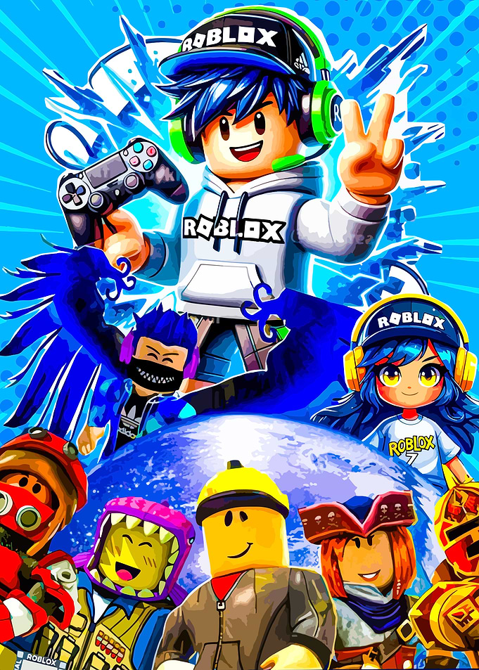 Roblox Characters and Gamer