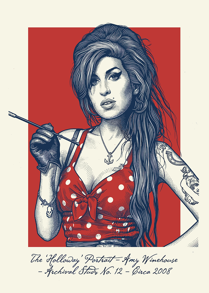 Amy Winehouse Portrait