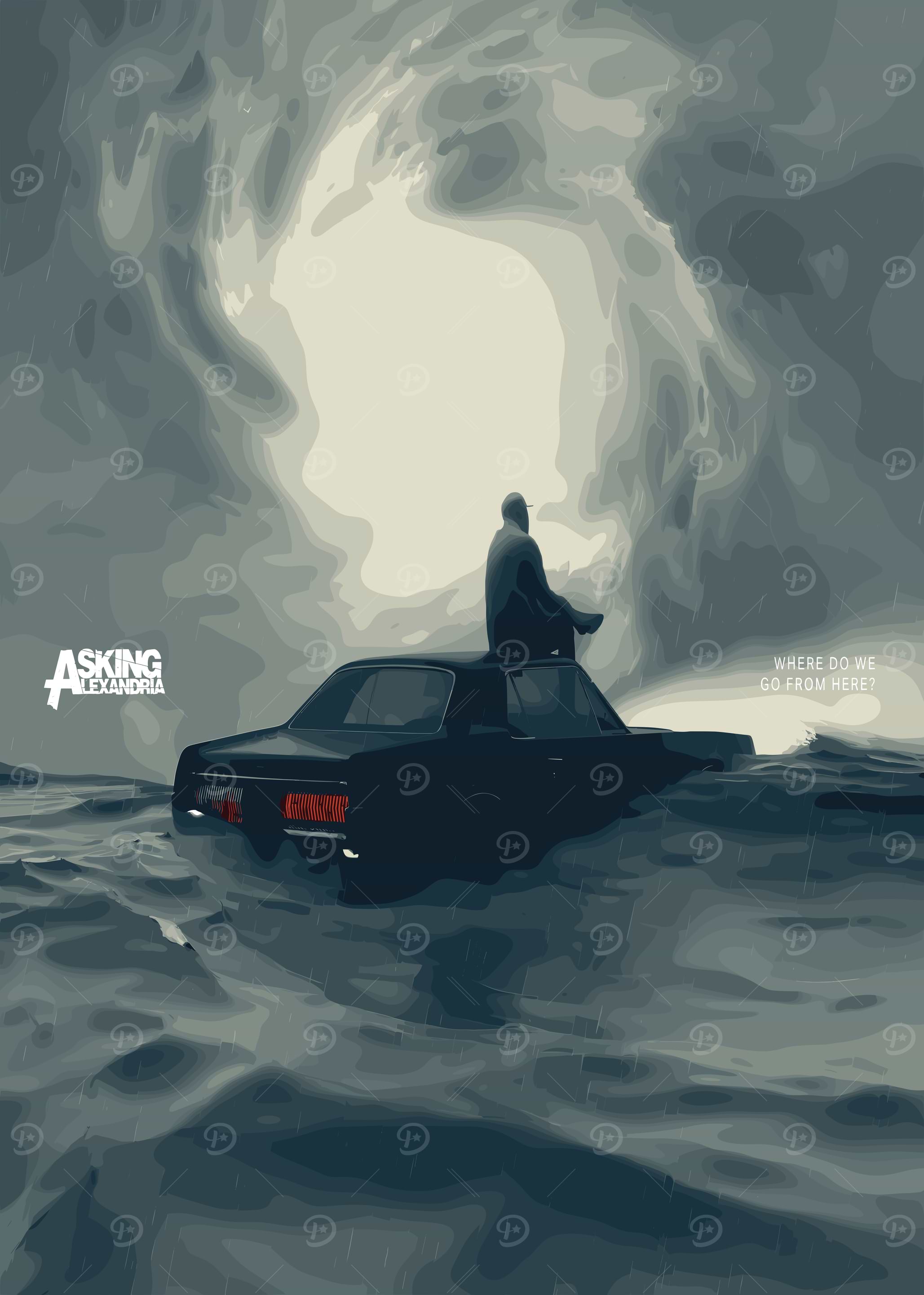 Asking alexandria Posters Online - Shop Unique Metal Prints