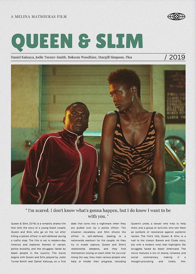 Queen & Slim Movie Poster