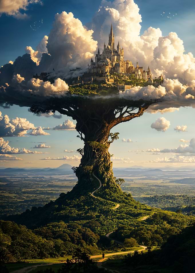 The Sky Kingdom of the Living Crown