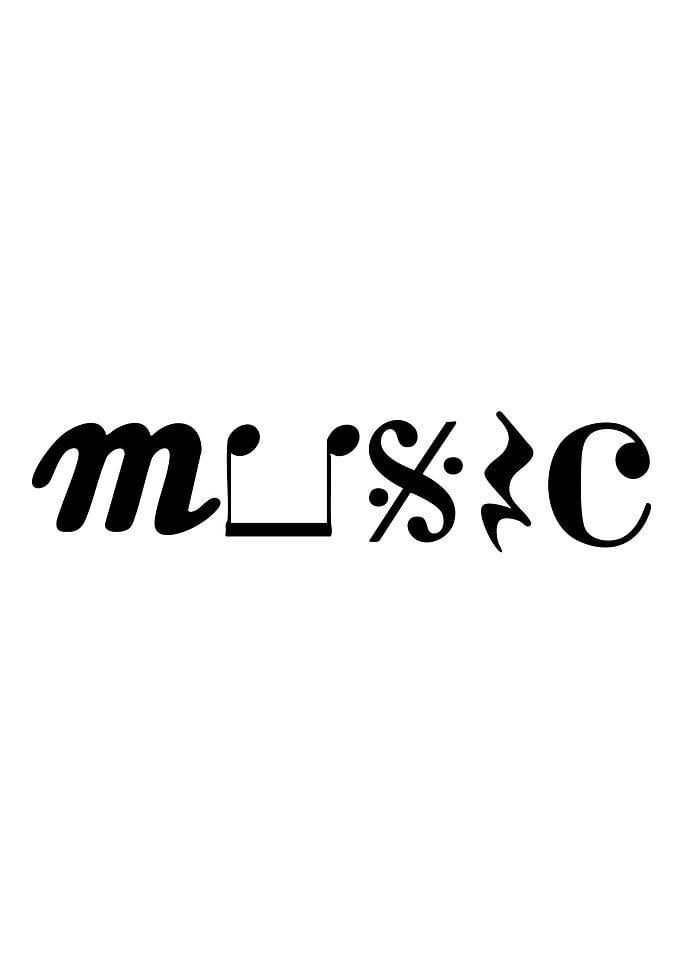 Music Word Art