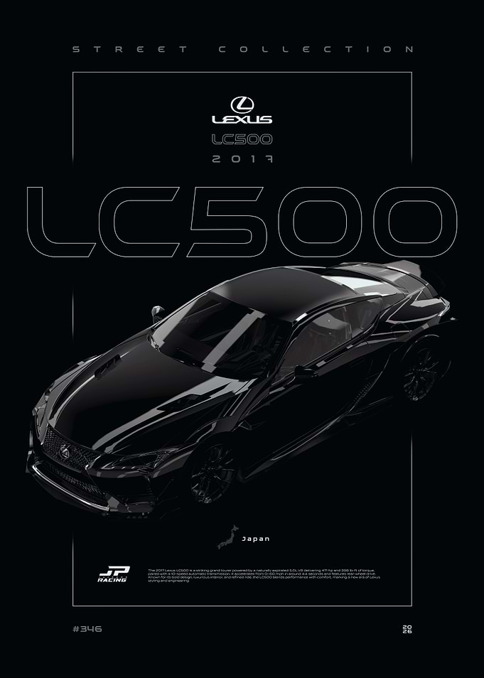 Lexus LC500 2017 Black Series