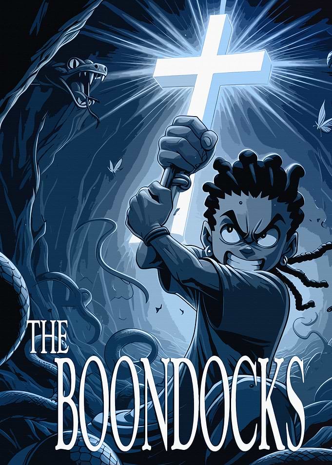 The Boondocks Huey with Cross