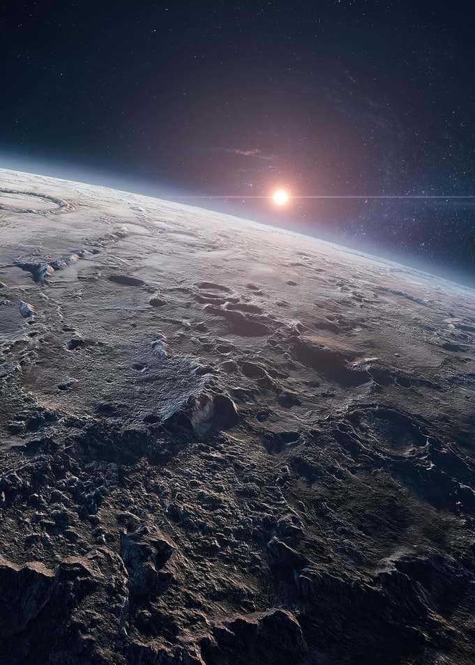 Alien Planet Sunrise